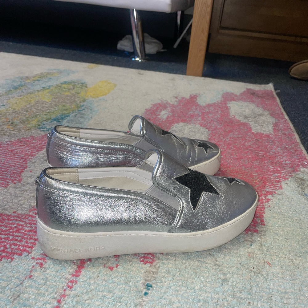 Micheal kors slip on shoes.